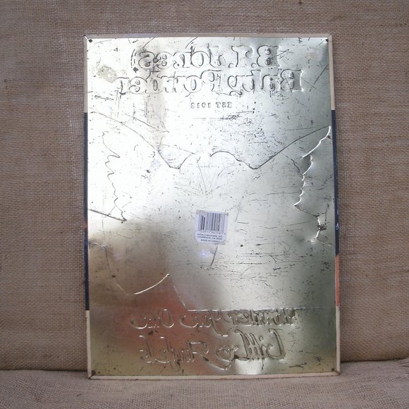 Vintage B.T. Jones Baby Powder Metal Sign - Picture 5 of 16